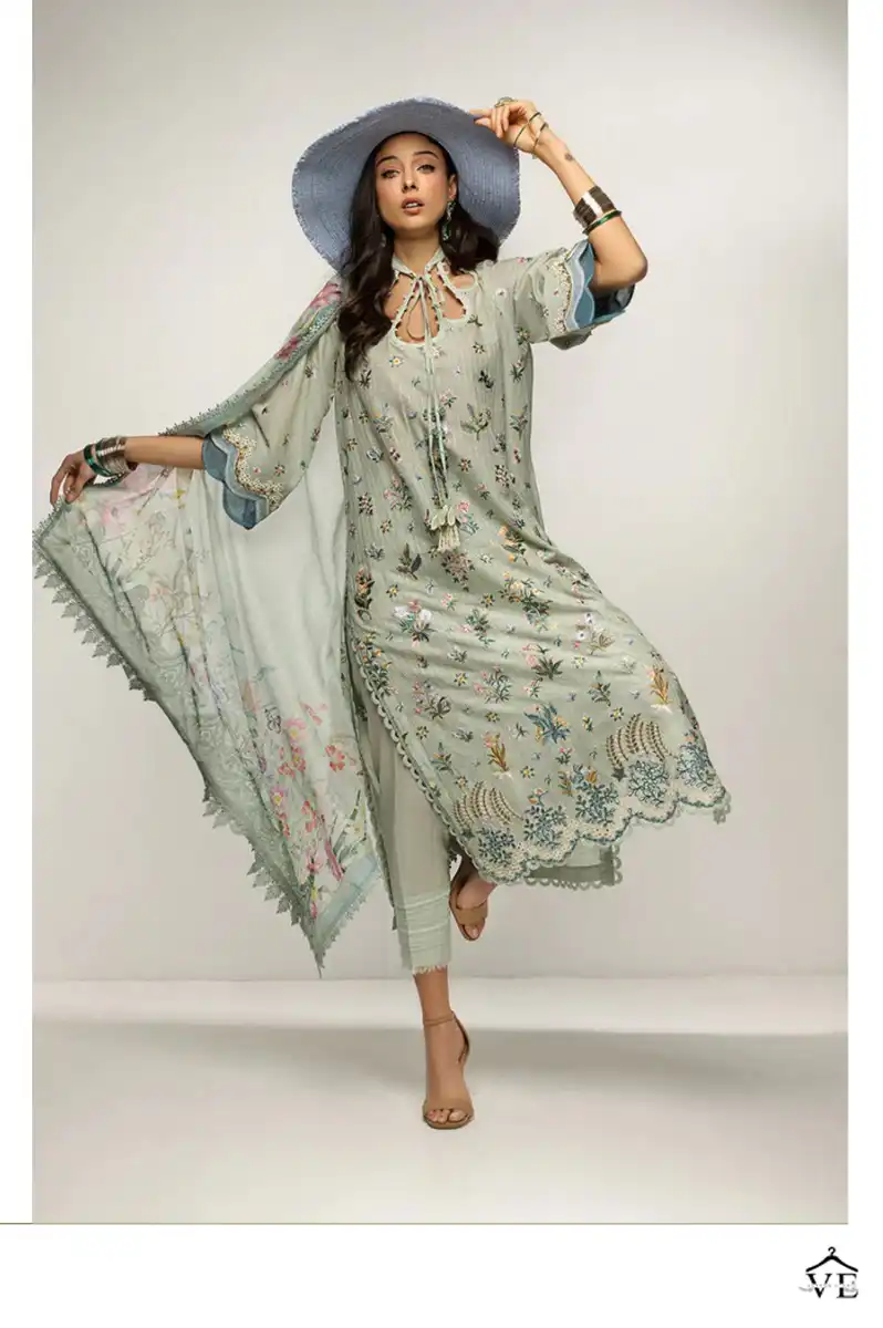 Hazzel Sobia Nazir Vol 1 Cotton Wholesale Designer Fancy Pakistani Salwar Suit Catalog - Image 3