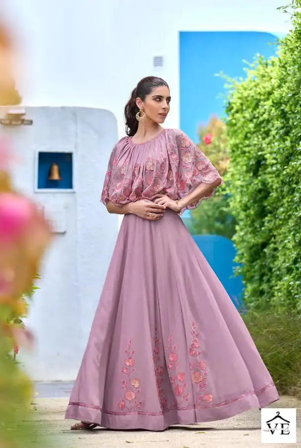 Vamika Sofiyan Heavy Georgette Wholesale Gown Catalog - Image 7