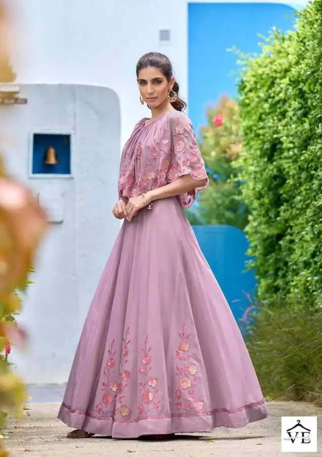 Vamika Sofiyan Heavy Georgette Wholesale Gown Catalog - Image 2