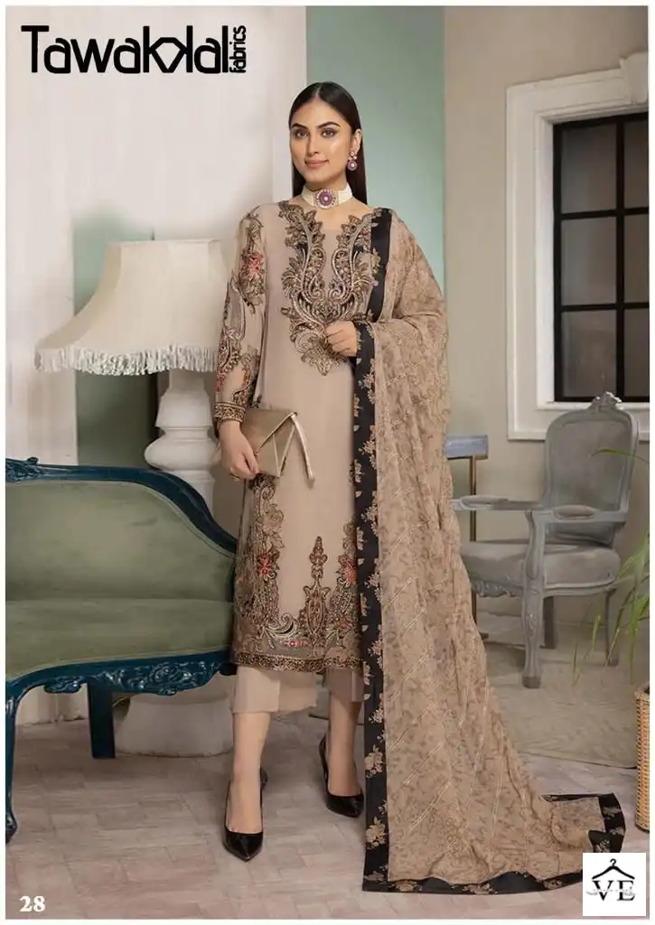 Tawakkal Mehroz Luxury Heavy Cotton Collection Vol 3 Cotton Wholesale Pakistani Salwar Suit Catalog - Image 2