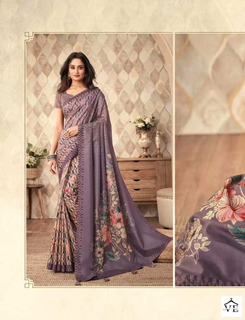 Anmol Tulip Vol 4 Silk Wholesale Fancy Sarees Catalog - Image 4