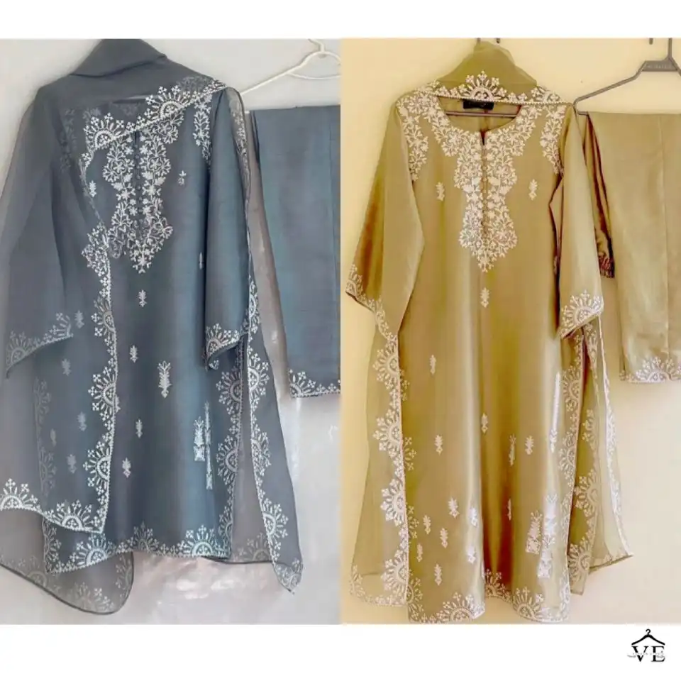 Vardan Ethnic Hk 1535 Georgette Wholesale Designer Pakistani Readymade Salwar Suit Catalog - Image 5