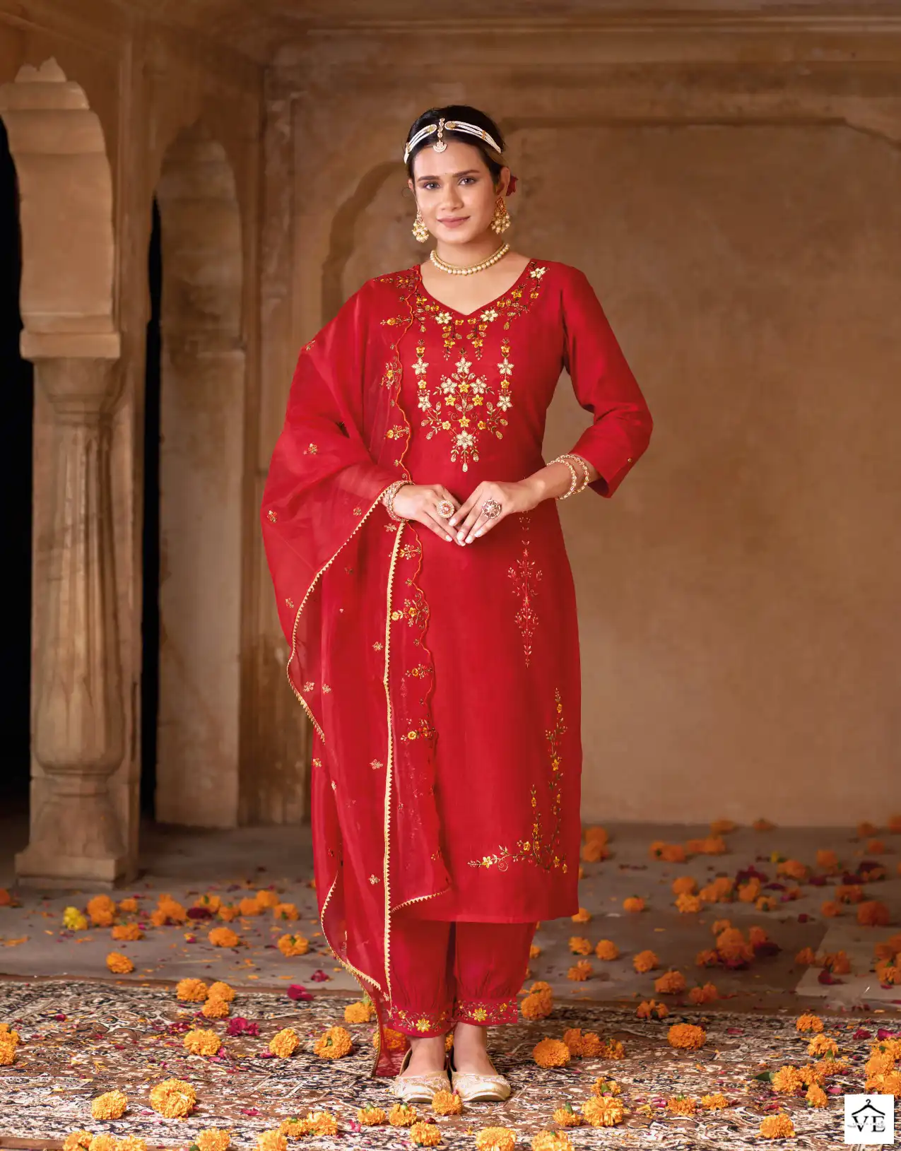 Lily & Lali Karwa Exclusive Viscose, Organza Wholesale Readymade Suits Catalog - Image 8