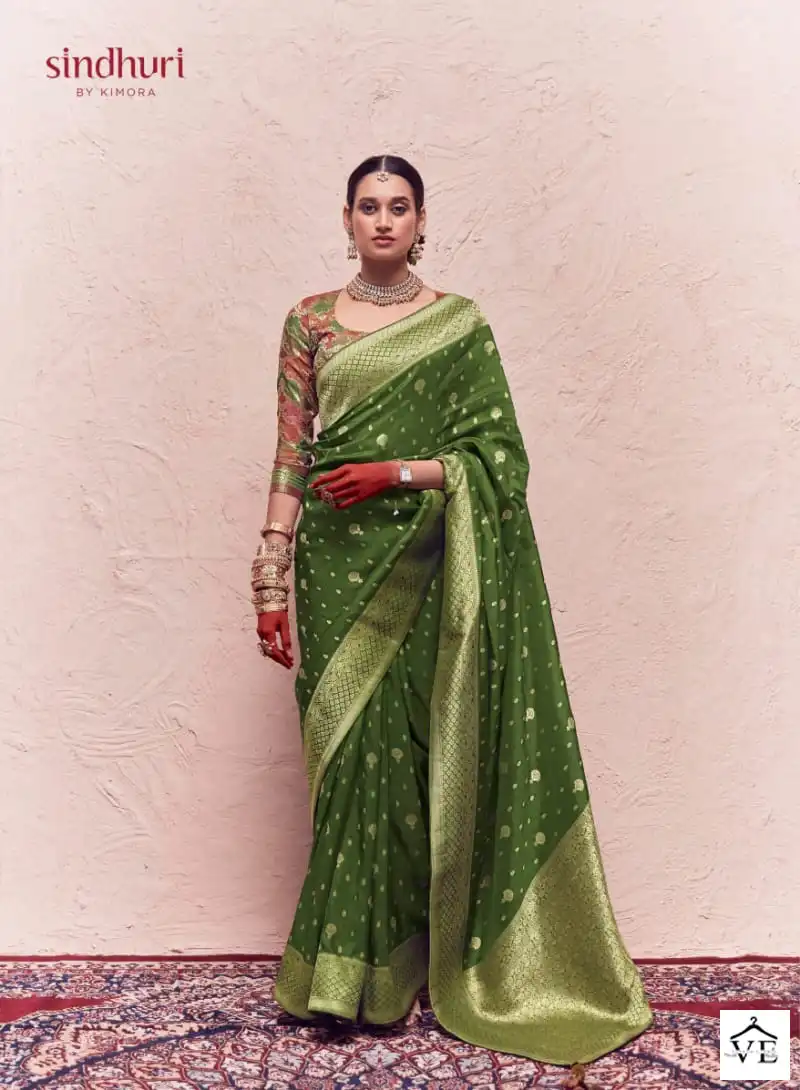 Kimora Kasturi Fancy Wholesale Saree Catalog - Image 8