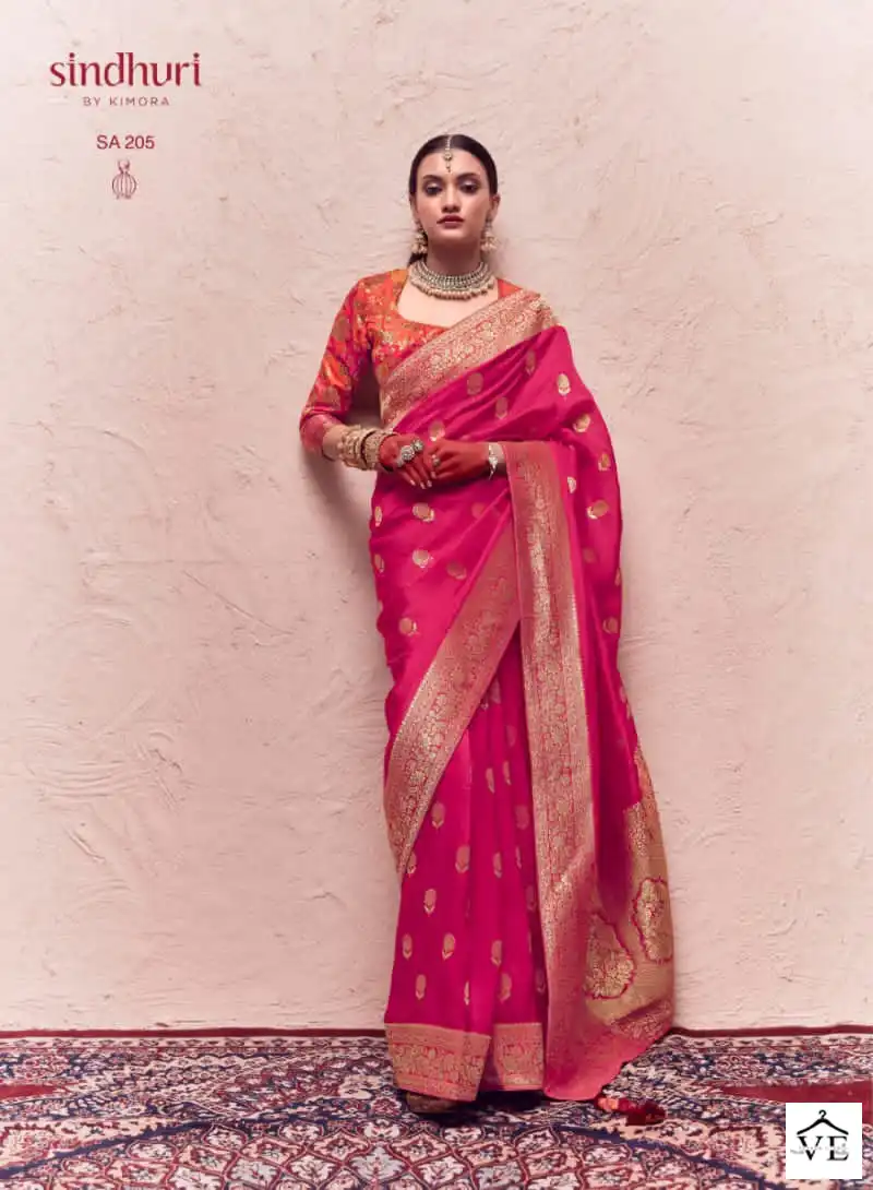 Kimora Kasturi Fancy Wholesale Saree Catalog - Image 7