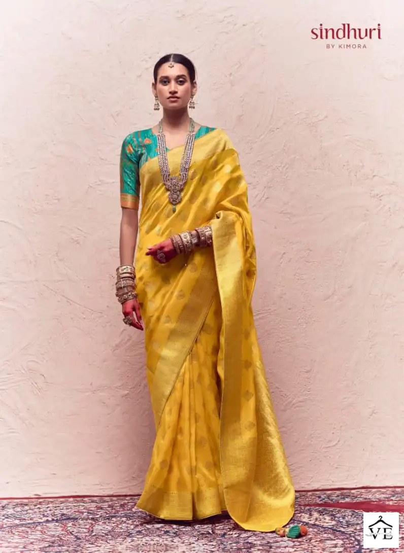 Kimora Kasturi Fancy Wholesale Saree Catalog - Image 10