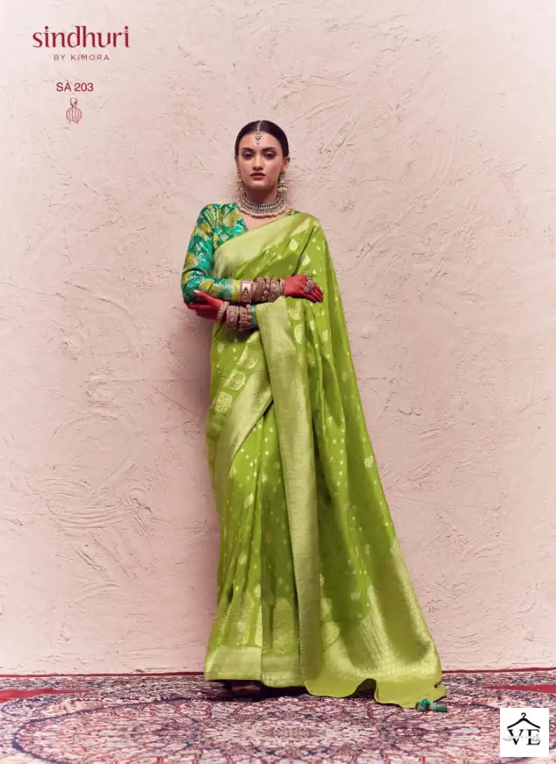 Kimora Kasturi Fancy Wholesale Saree Catalog - Image 5