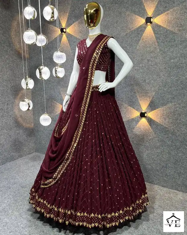 Laxminarayan New Designer Ruffle Lehenga Choli Wholesaler In Surat -  textiledeal.in