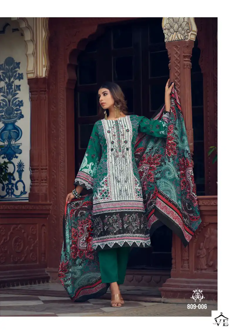 Belliza Designer Naira Vol 15 Cotton Wholesale Pakistani Salwar Suit Catalog - Image 8