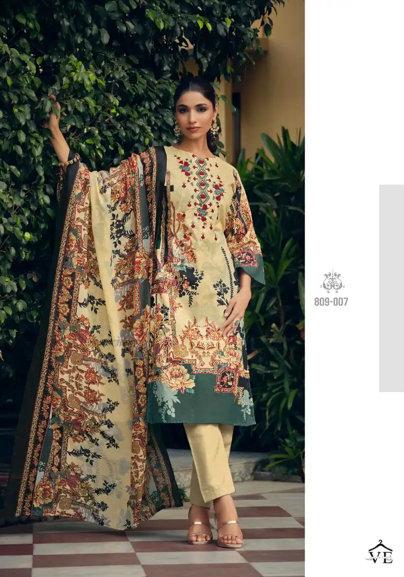 Belliza Designer Naira Vol 15 Cotton Wholesale Pakistani Salwar Suit Catalog - Image 10