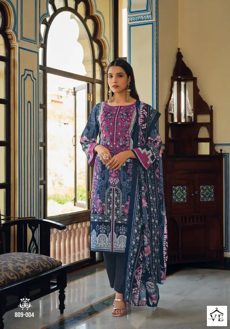 Belliza Designer Naira Vol 15 Cotton Wholesale Pakistani Salwar Suit Catalog - Image 3