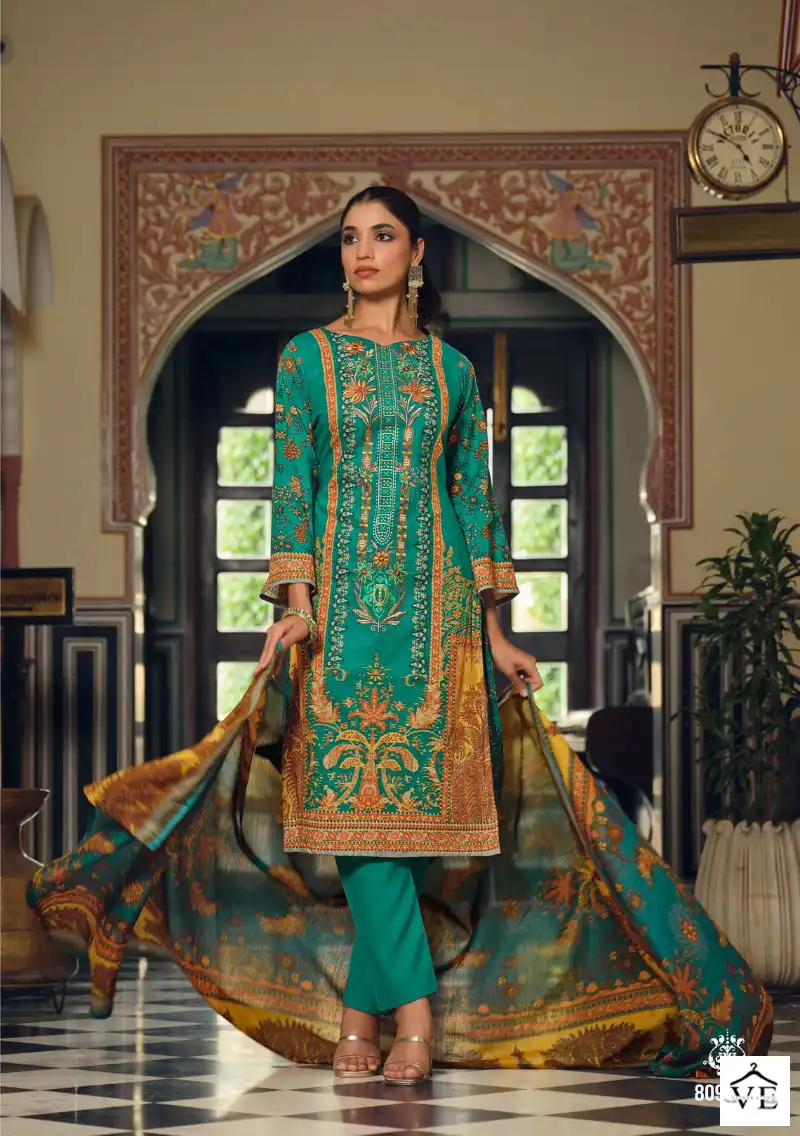 Belliza Designer Naira Vol 15 Cotton Wholesale Pakistani Salwar Suit Catalog - Image 5