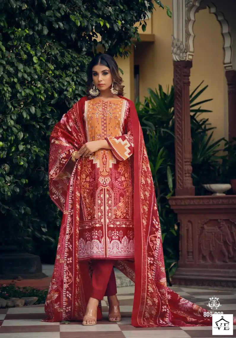 Belliza Designer Naira Vol 15 Cotton Wholesale Pakistani Salwar Suit Catalog - Image 6