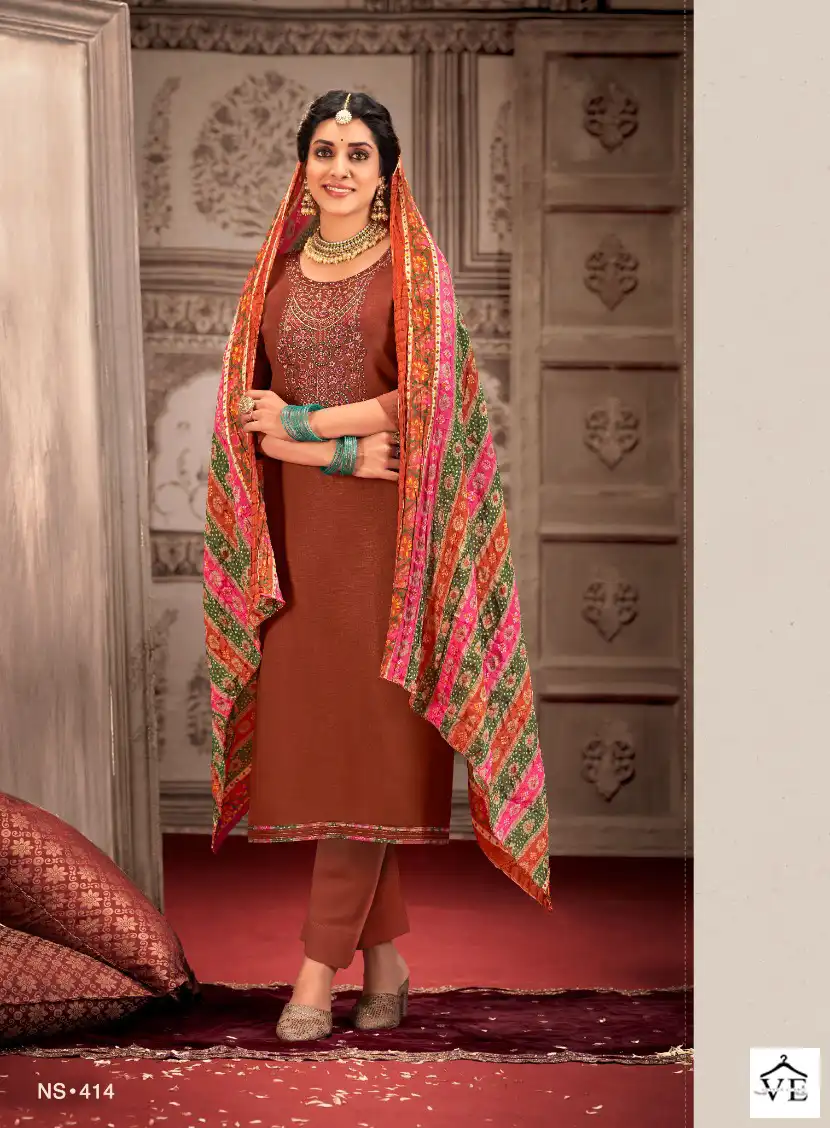 Levisha Nivisha Vol 6 Rayon Wholesale Salwar Suit Catalog - Image 5