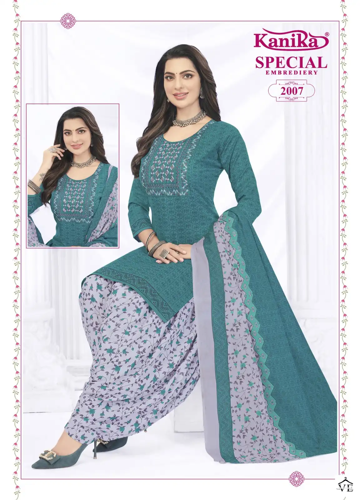 Kanika Special Vol 2 Cotton Wholesale Readymade Patiyala Salwar Suit Catalog - Image 7