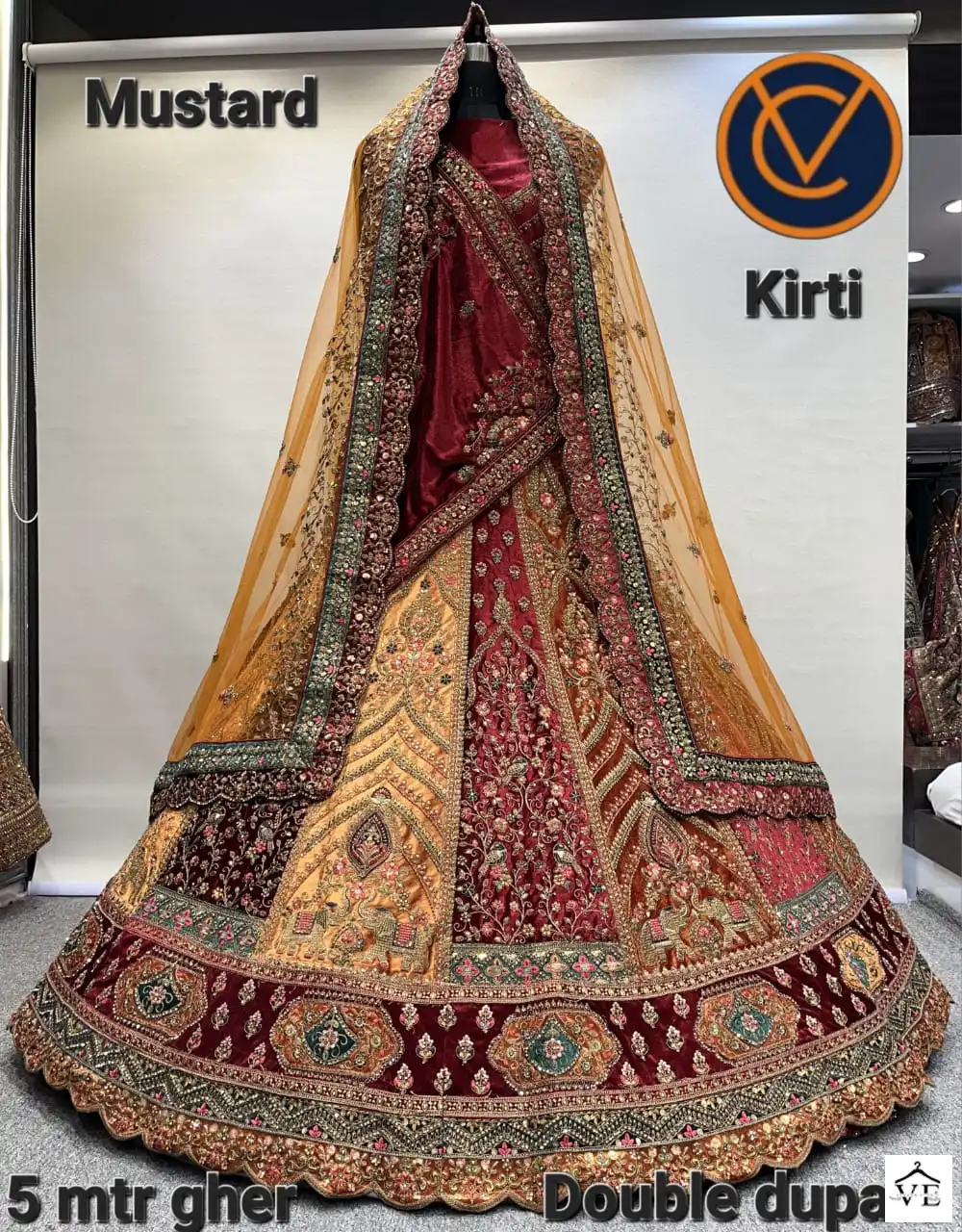 Cream Georgette Bridal Lehenga Choli with Resham and Jari Embroidery  (Pre-Order) | Lehenga choli online, Bridal lehenga choli, Bridal lehenga