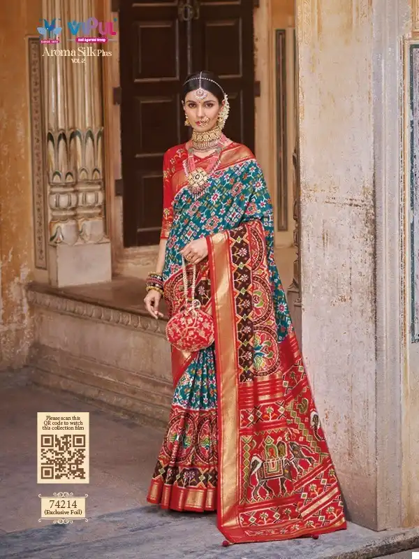 Blue Handloom Bridal Kanjivaram Silk Saree | Avishya.Com – Avishya.com
