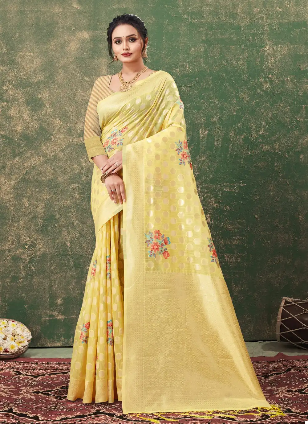 Sangam Glory Kota Cotton Wholesale Traditoinal Saree Catalog - Image 4