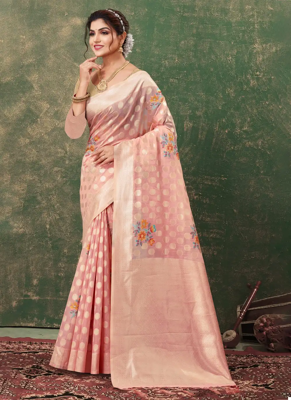 Sangam Glory Kota Cotton Wholesale Traditoinal Saree Catalog - Image 2