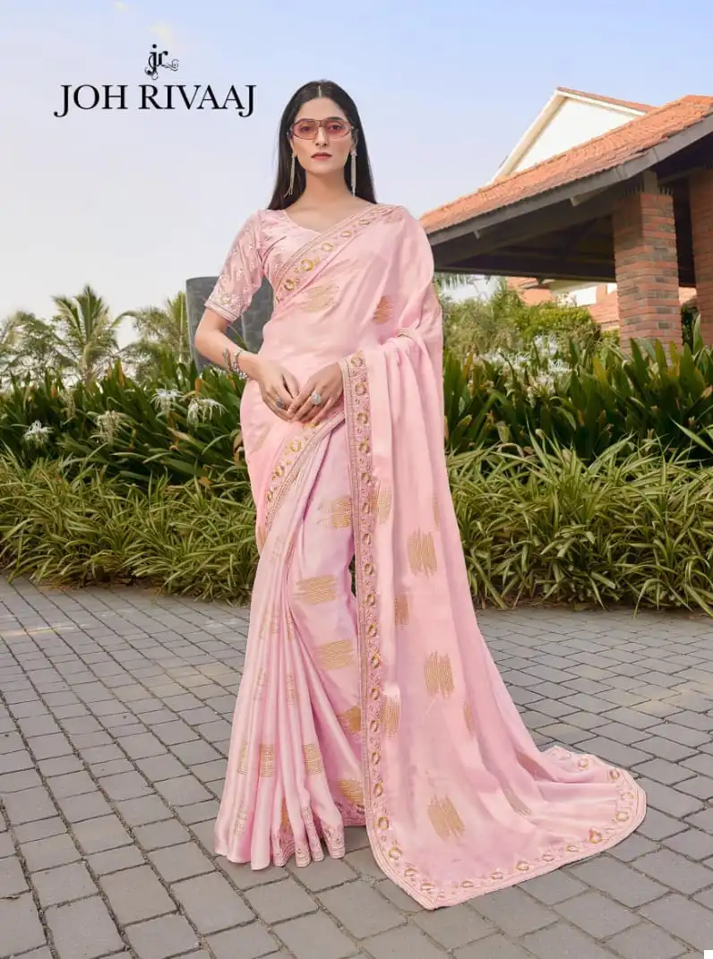 Joh Rivaaj Jacala Vol-630 Fancy Wholesale Saree Catalog - Image 10