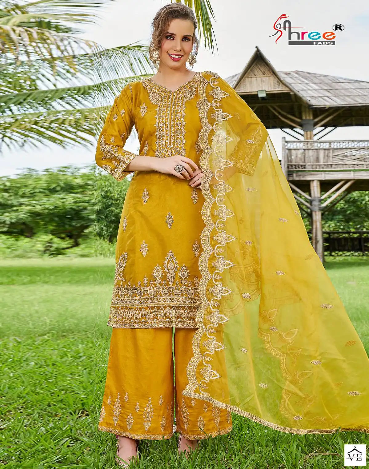 Shree fab S 767 georgette pakistani suit