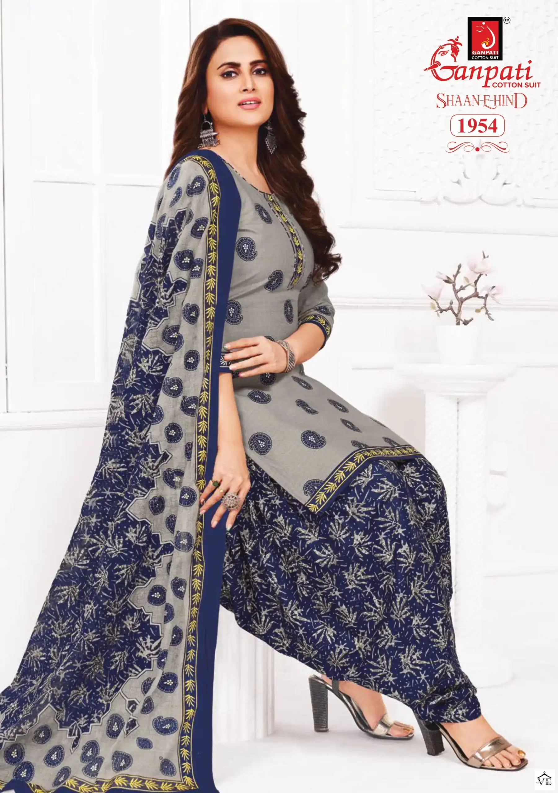 Ganpati Shaan E Hind Vol 8 Cotton Wholesale Salwar Suit Catalog