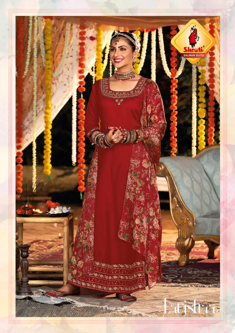 Shruti Creation Unstitched Designer Patiala Suits at Rs 504.2 in Surat