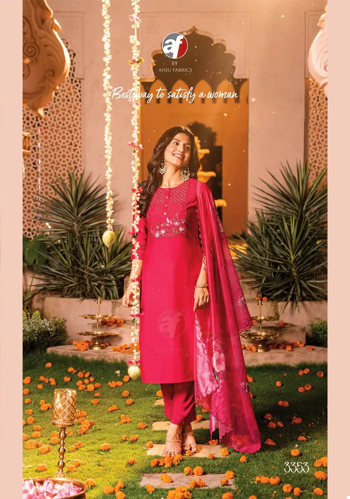 Anju Fabrics Sangeet Vol 4 Pure Viscose Modal Wholesale Designer Readymade Salwar Suit Catalog - Image 4