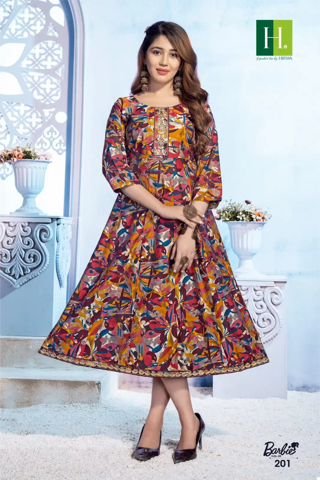 Barbie anarkali sale