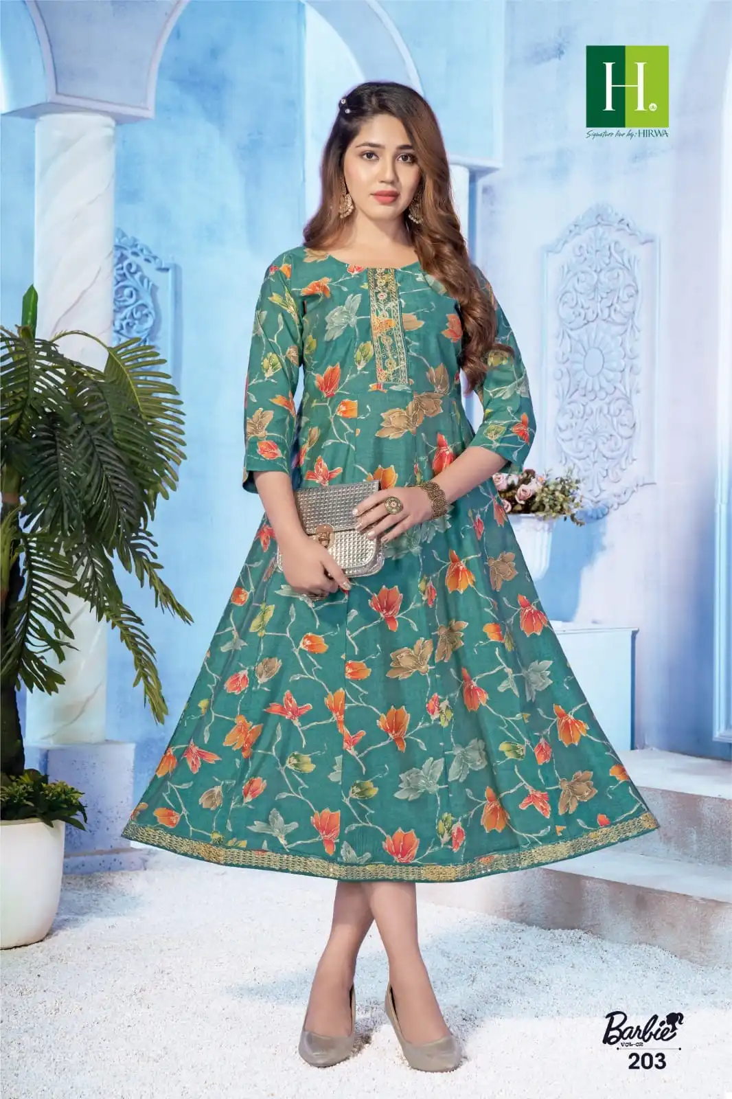 Barbie anarkali sale