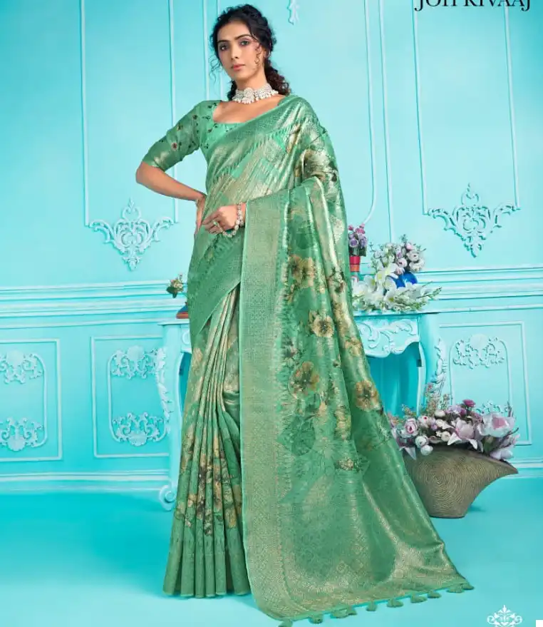 Joh Rivaaj Jarosa Organza Wholesale Fancy Sarees