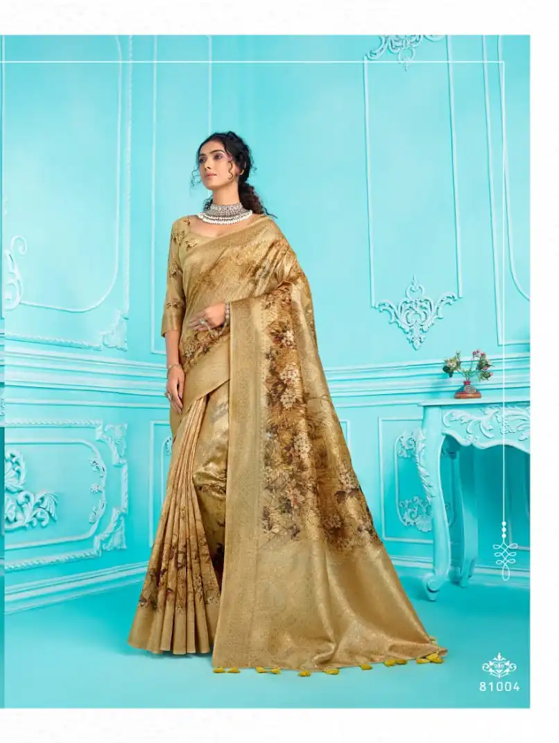 Joh Rivaaj Jarosa Organza Wholesale Fancy Sarees - Image 6