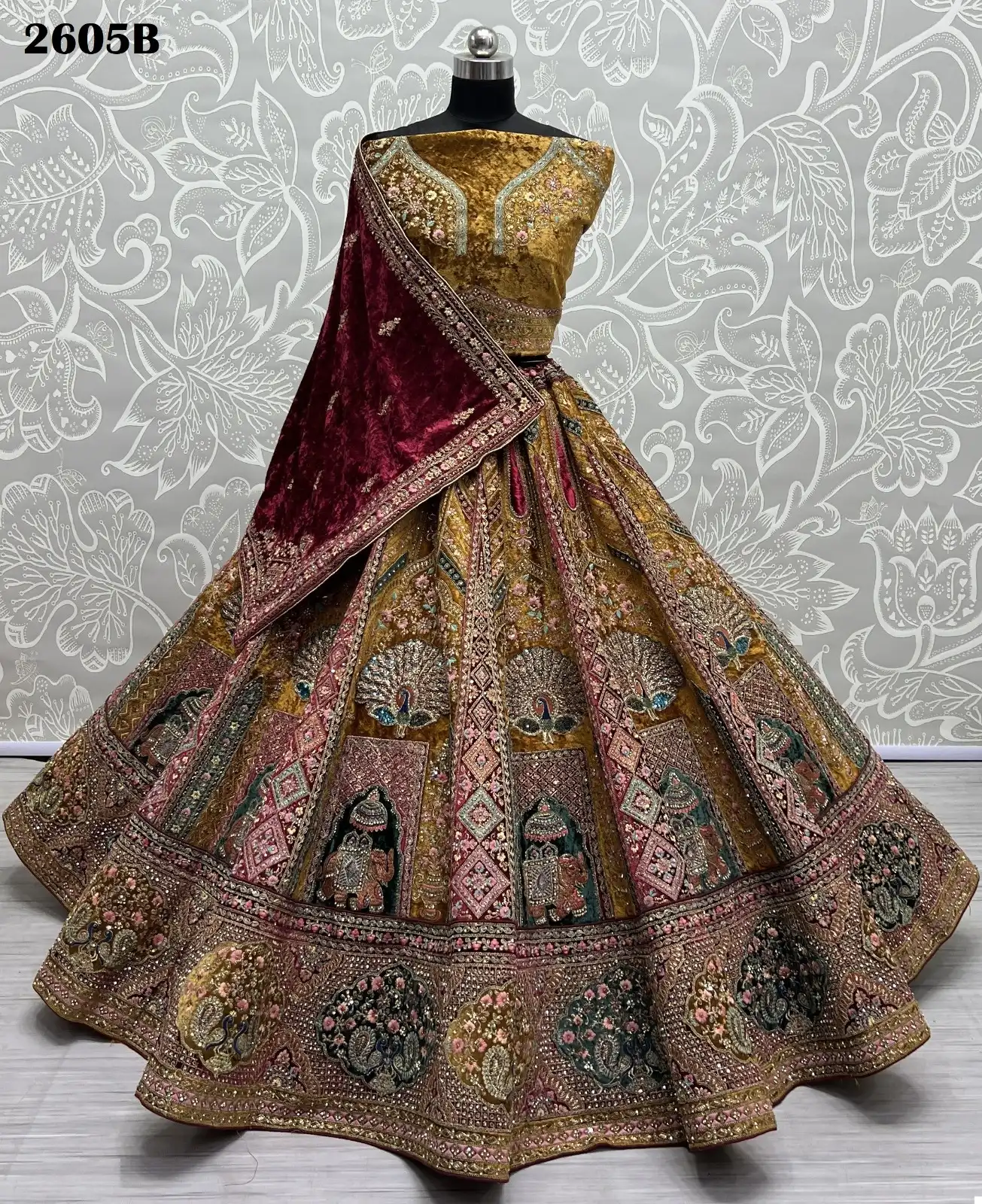 Anjani Art Pure Silk Designer Lehenga Choli Catalog - The Ethnic World