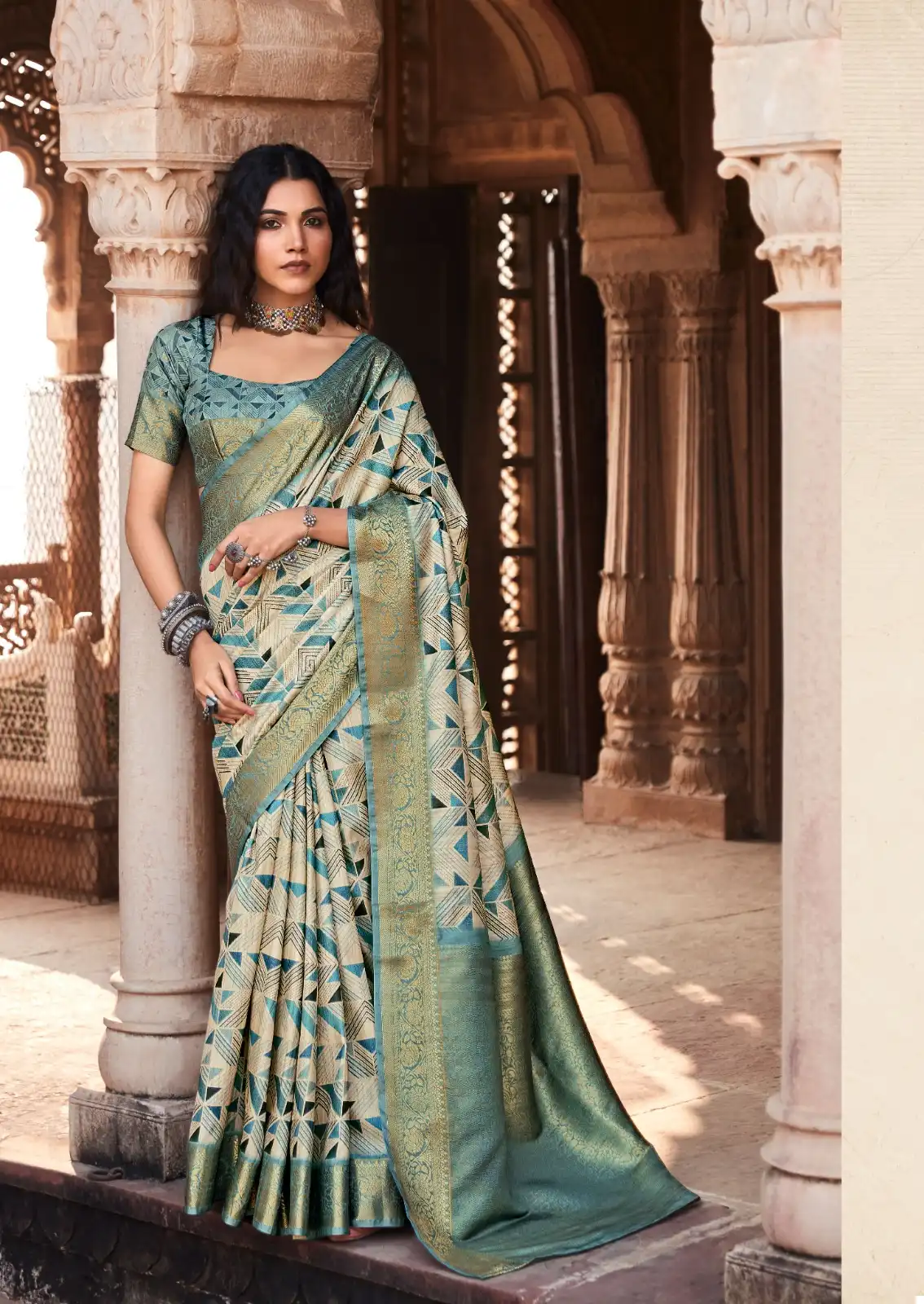 Fancy Printed Daily Wear Sonakshi Silk Sarees – Stilento