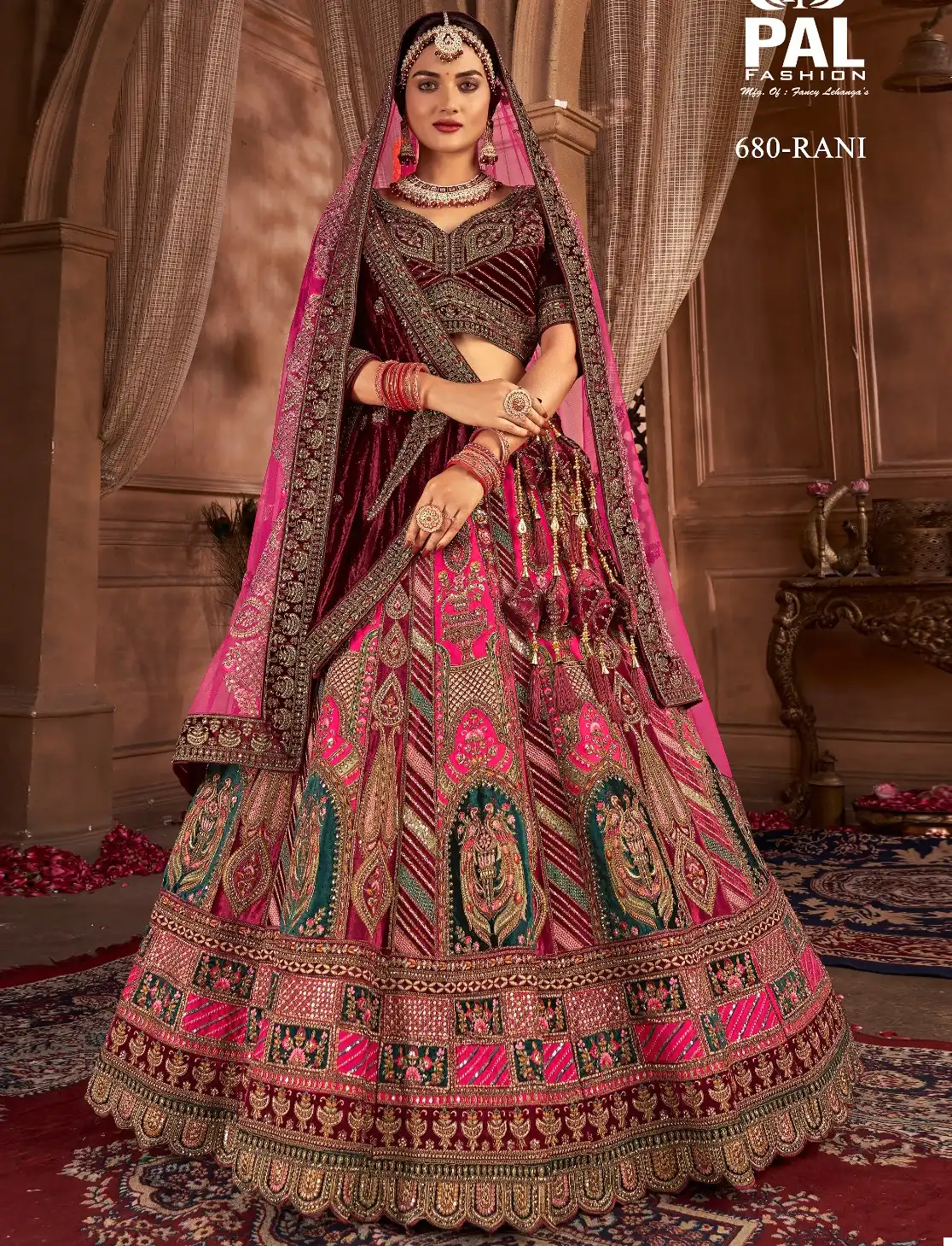 Bridalwear semi-stitched lehenga with full stone work at just ₹15,000 +  ₹300🚚 Regular price is ₹20,000+ #stonework #bridalcolle... | Instagram