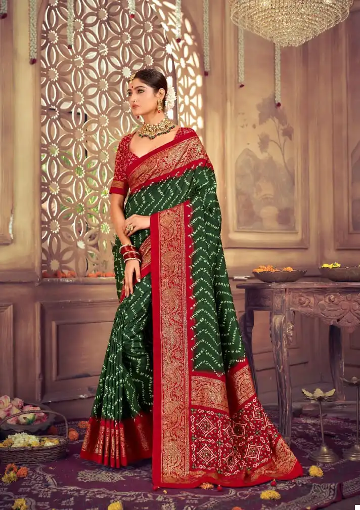 Mahamani Ektara Vol 2 Heavy Tusser Dola Silk Wholesale Saree Catalog - Image 3