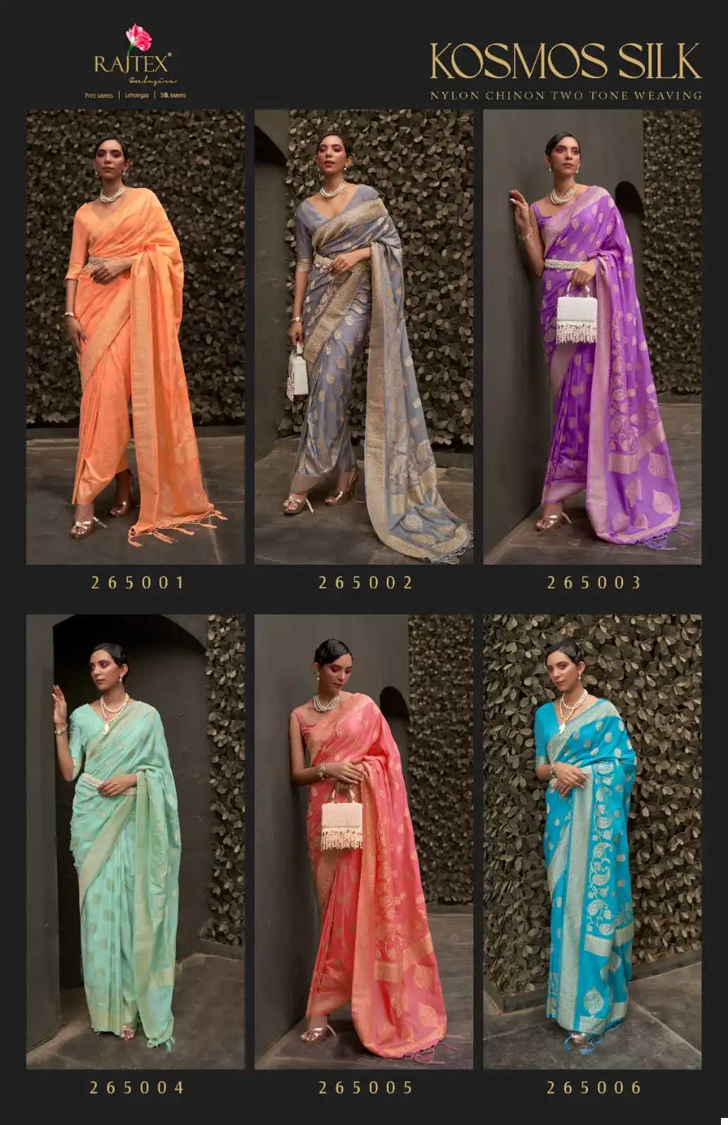 Pure Nylon Dolla Silk Saree with Zari Weaving Pallu and Intricate Moti