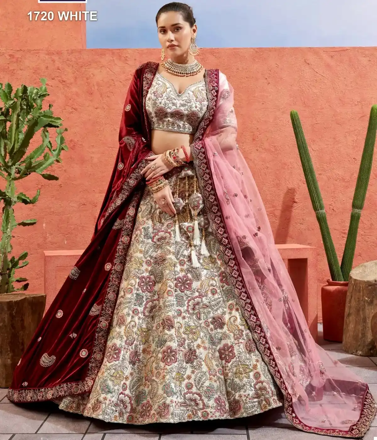 Wine And Peach Elegant Heavy Designer Work Peplum Style Lehenga - Indian  Heavy Anarkali Lehenga Gowns Sharara Sarees Pakistani Dresses in  USA/UK/Canada/UAE - IndiaBoulevard