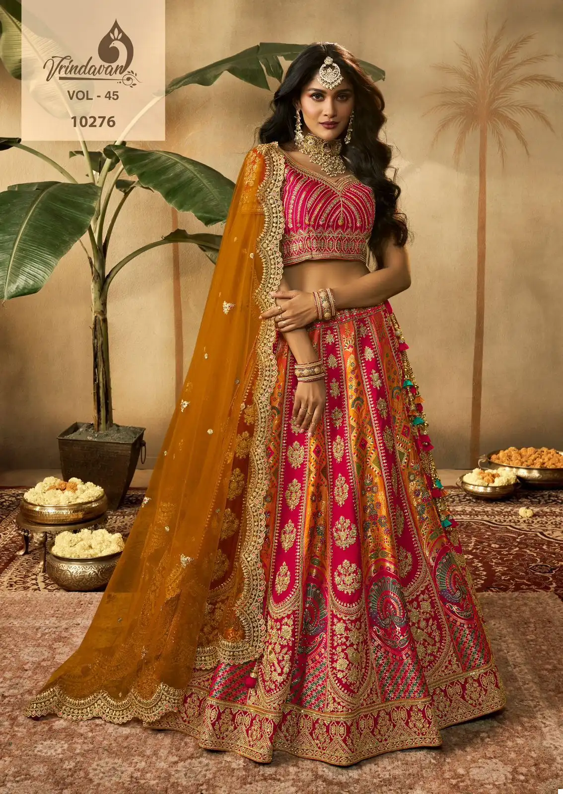 Bridal Lehenga Red Online Buy USA | Maharani Designer Boutique