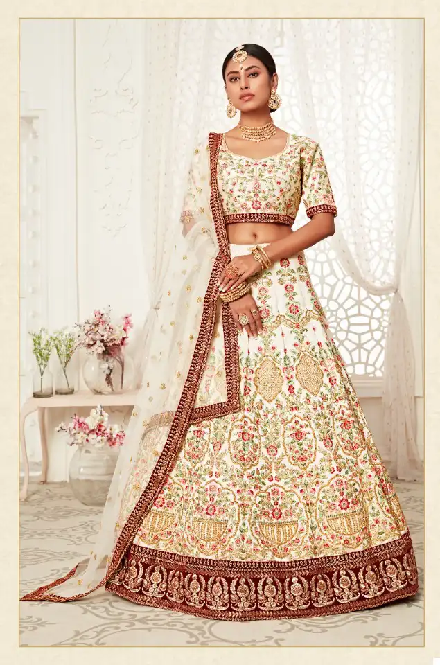 Zeel Traditional Vol-2 Velvet Wholesale Designer Lehenga Catalog - Image 3