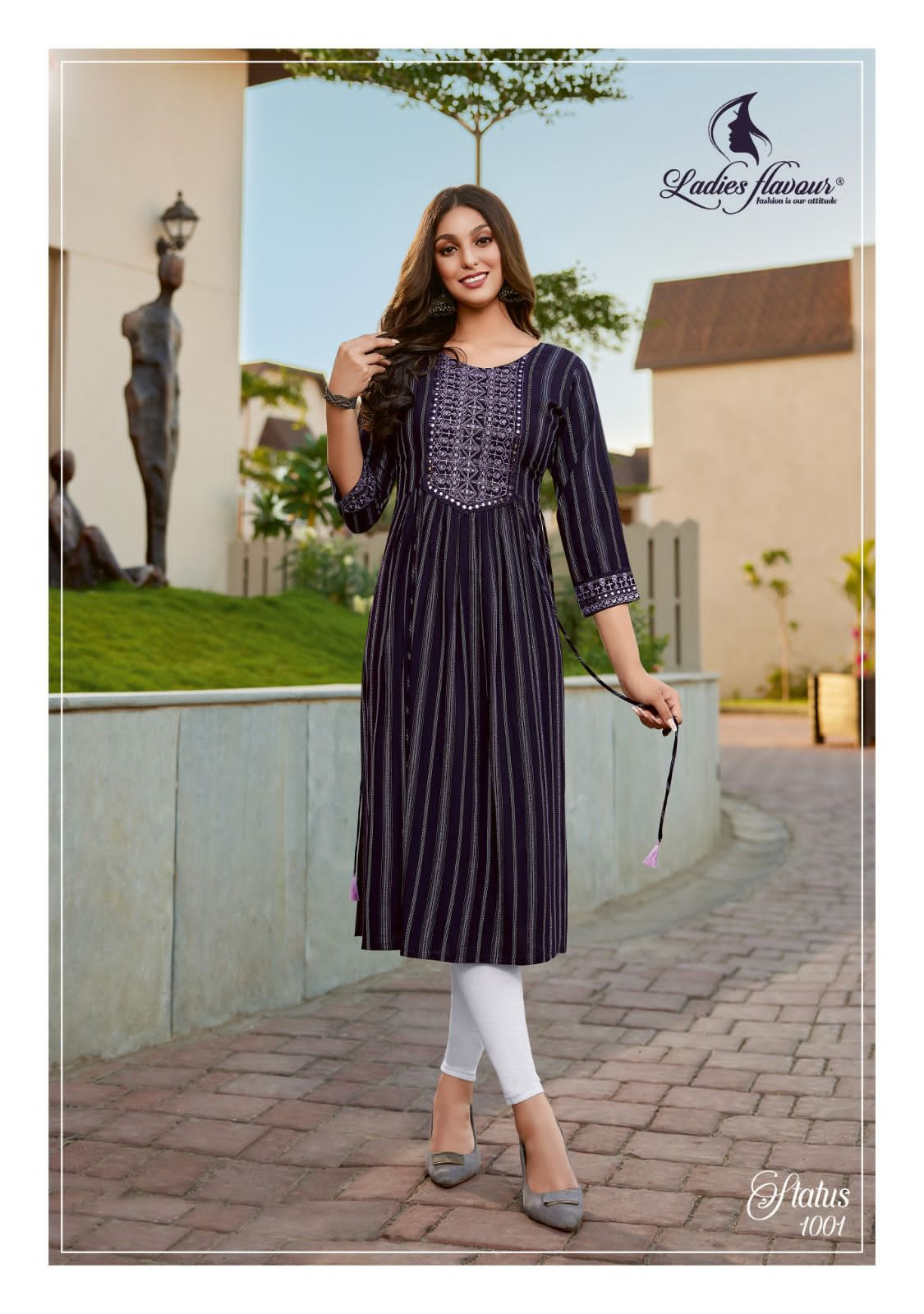 Fancy Printed Rayon Ladies Kurti at Rs.205/1 in kolkata offer by Indrani  Fashion