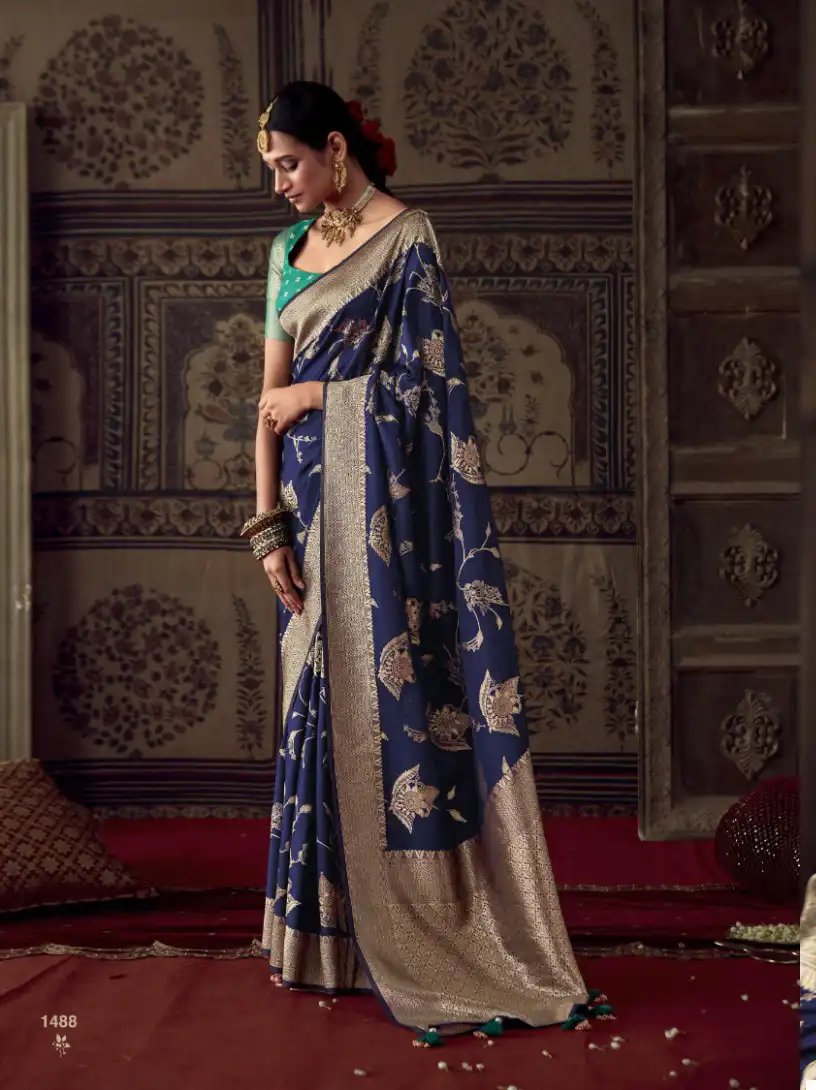 Georgette Art Silk Crepe Printed Saree at Best Price in Surat | Rekha  Maniyar Fashions