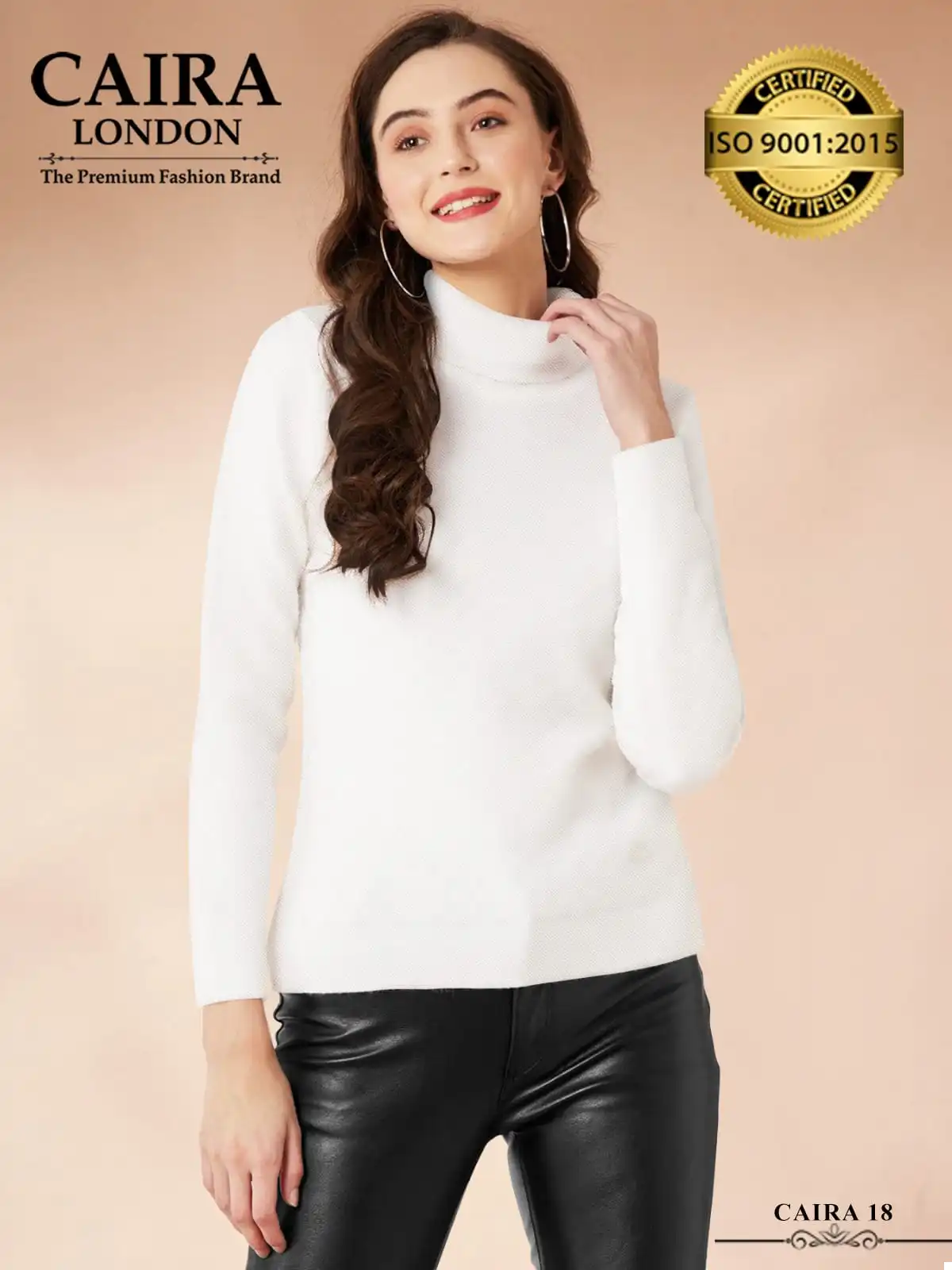 Vardan Ethnic Caira 18 Ajanta Wholesale High Neck Winter Tshirt Catalog