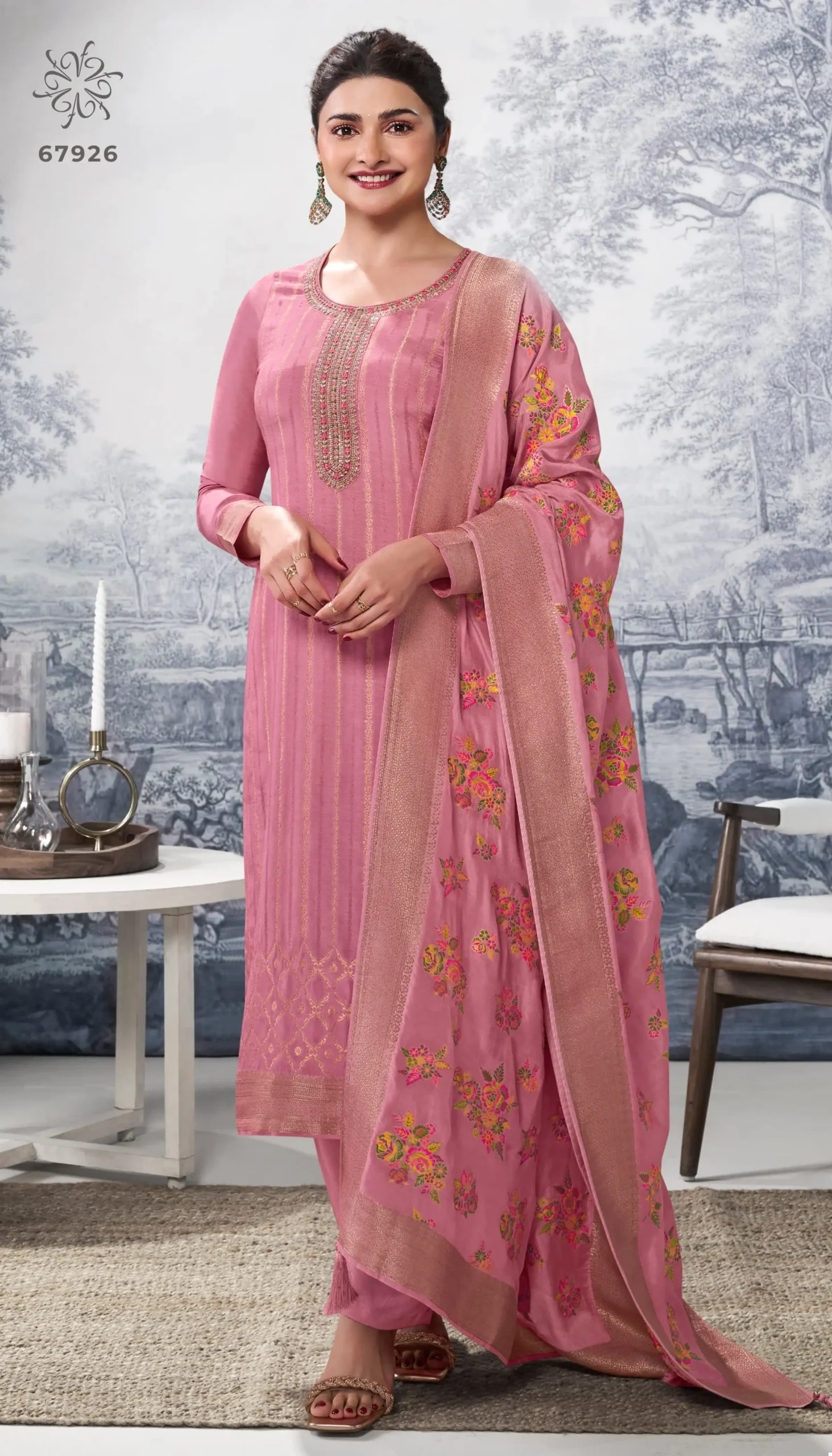 Vinay Fashion Sanaya 2 Machlin Jacquard Wholesale Fancy Salwar 