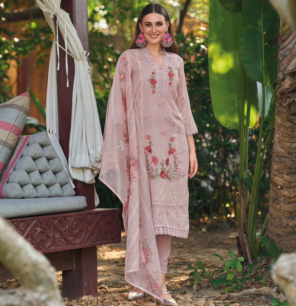 Kailee Fashion Shysha Pure Cotton Wholesale Fancy Pakistani Readymade Salwar Suit Catalog