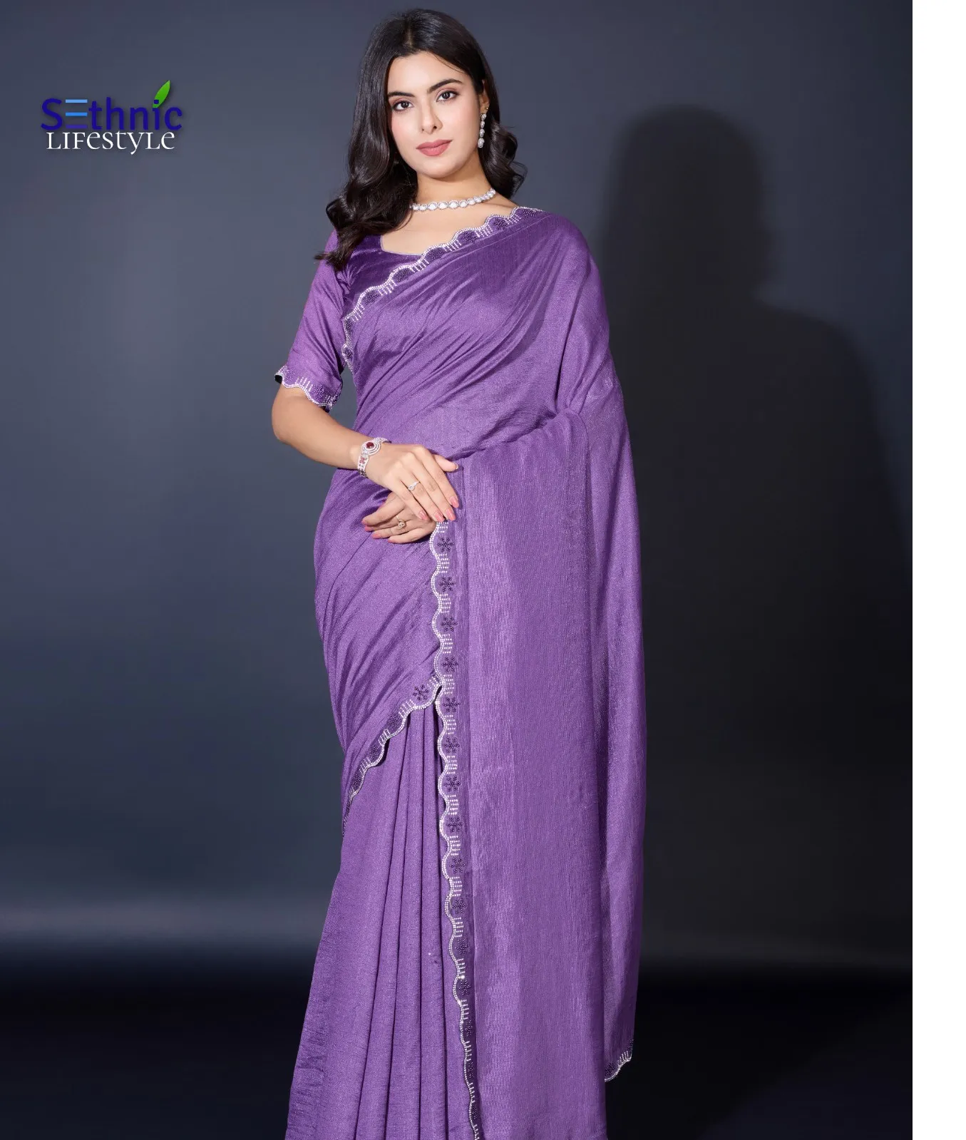 Sethnic Regalia Khadi Shimmer Wholesale Fancy Saree Collection