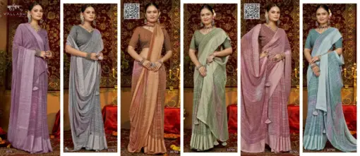 Vallabhi Prints Krupanshi Georgette Wholesale Fancy Sarees Collection - Image 7