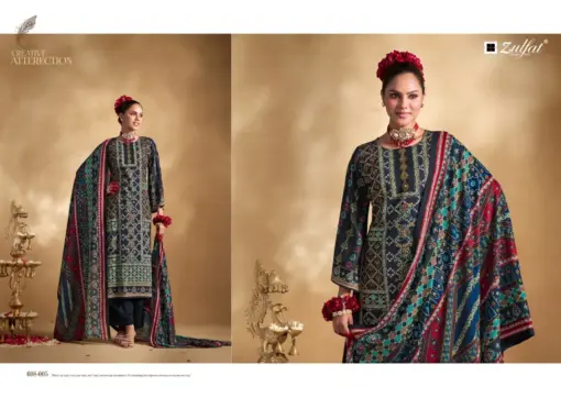 Zulfat Lipika Vol 2 Viscose Rayon Wholesale Pakistani Salwar Suit Collection - Image 3