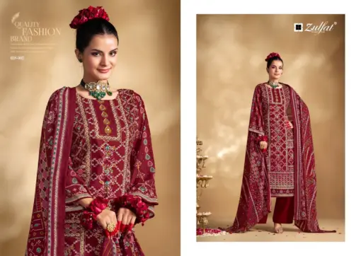Zulfat Lipika Vol 2 Viscose Rayon Wholesale Pakistani Salwar Suit Collection - Image 5