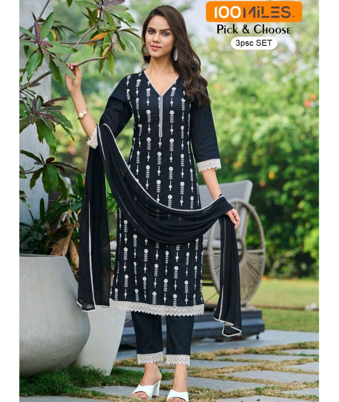 100 Miles An 30056 Cotton Wholesale Readymade Salwar Suit Catalog